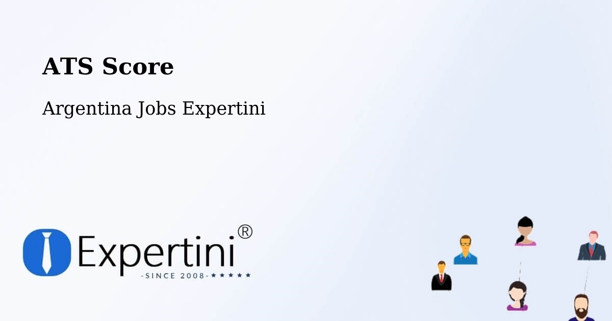 Resume ATS Score & Job Description Match Tool – Departamento De Robles - Argentina Jobs Expertini