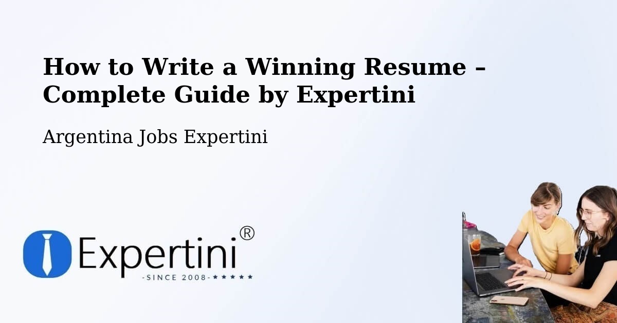 Resume Writing Guide for Job Seekers – Departamento De Robles - Departamento De Robles, Argentina Jobs Expertini