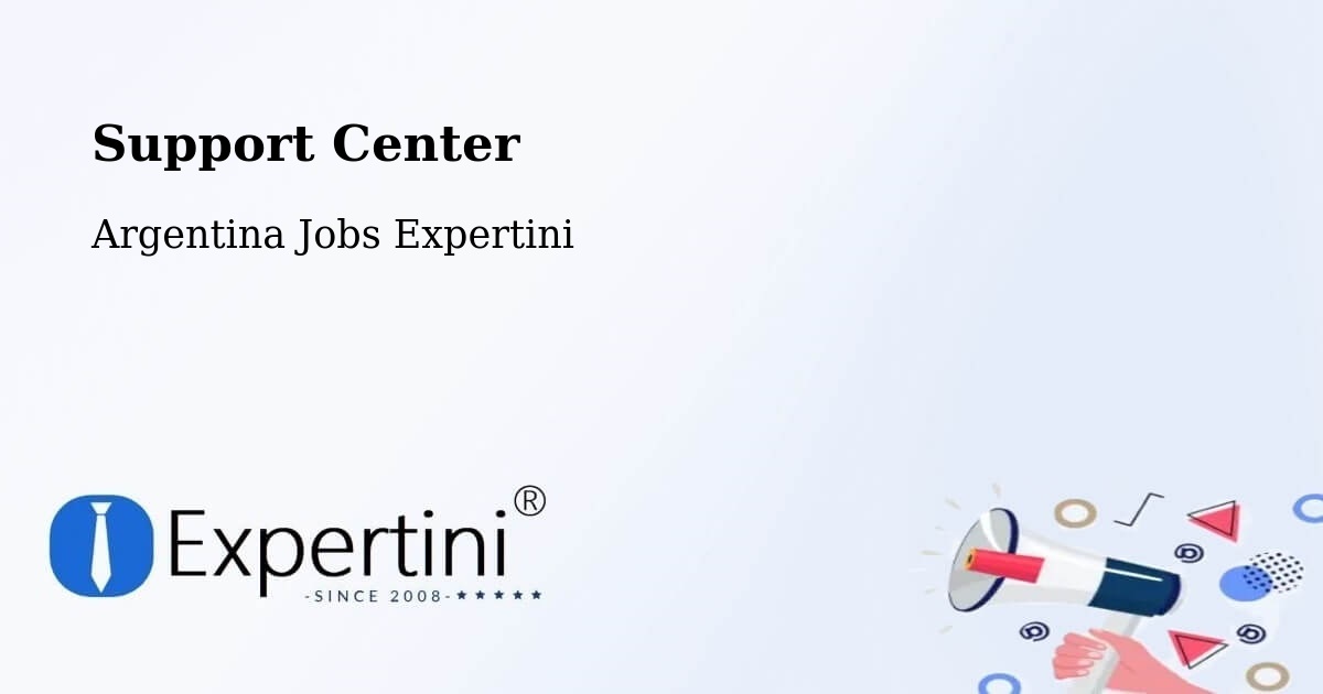 Support Services – Departamento De Robles - Argentina Jobs Expertini